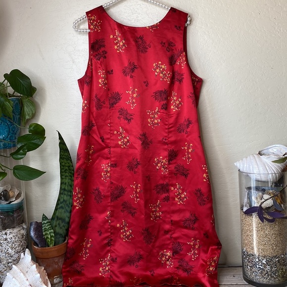 august silk Dresses & Skirts - Silk Asian inspired dress